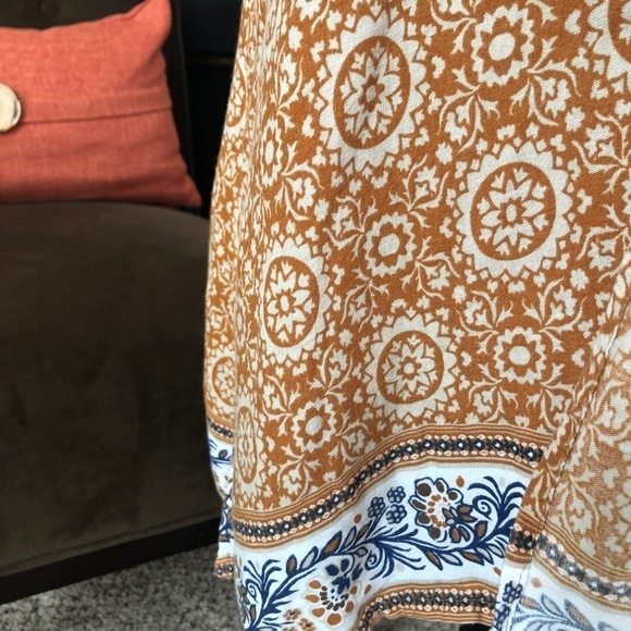 Woman Within Tunic Kimono Cardigan Size M 14/16 - Picture 4 of 8